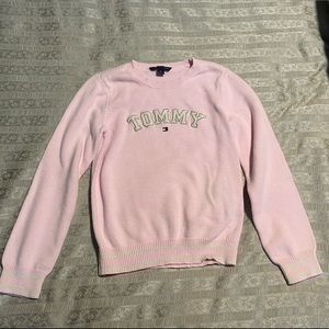 Pink Tommy Hilfiger sweater